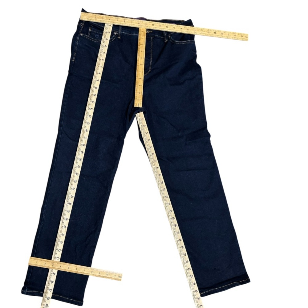 Gloria Vanderbilt AMANDA High Rise Jeans - Dark Blue NWOT - Picture 5 of 7